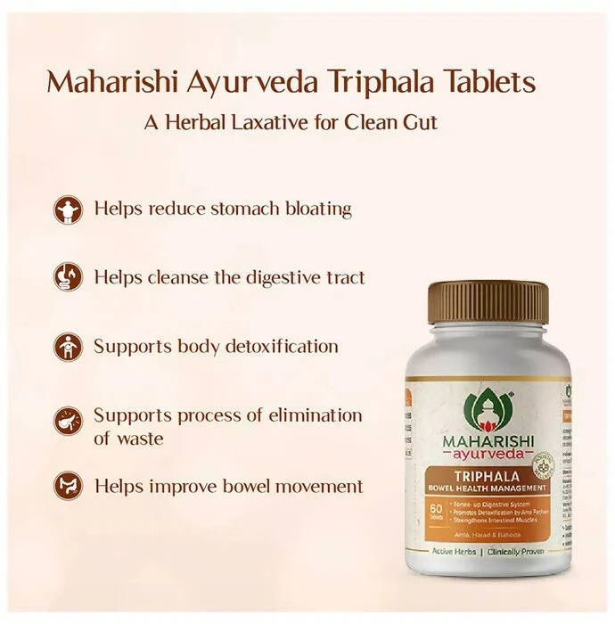 Maharishi Ayurveda Triphala Tablets, 60 Tablets-3.webp